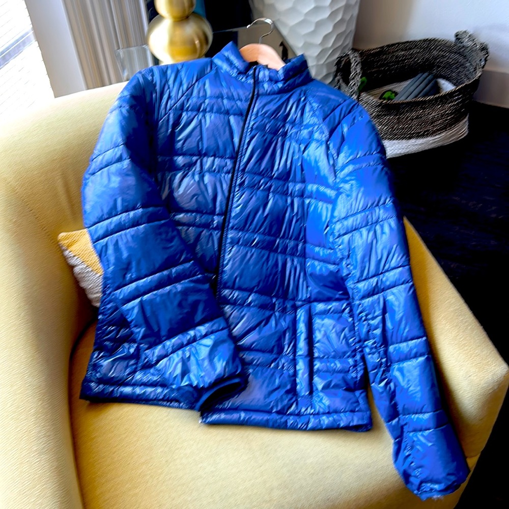 Michael Kors quilted puffer shiny jacket